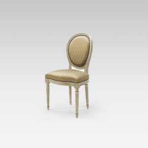 811 Chaise Louis XVI Medaillon 606n-1