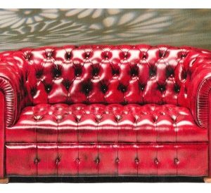 Canapé chesterfield cuir