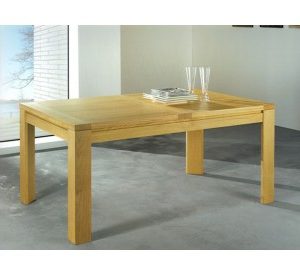 Table Moderne rectangulaire en chêne