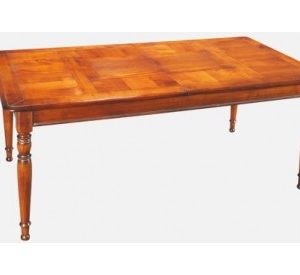 Table Rectangulaire avec plateau bec de corbin